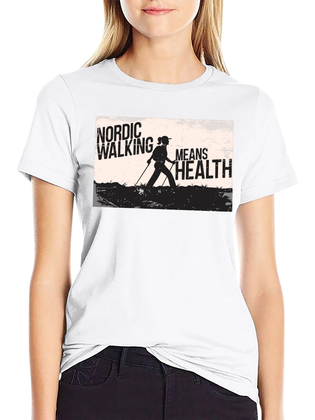 Nordic Walking T-Shirt - Health & Fitness Apparel