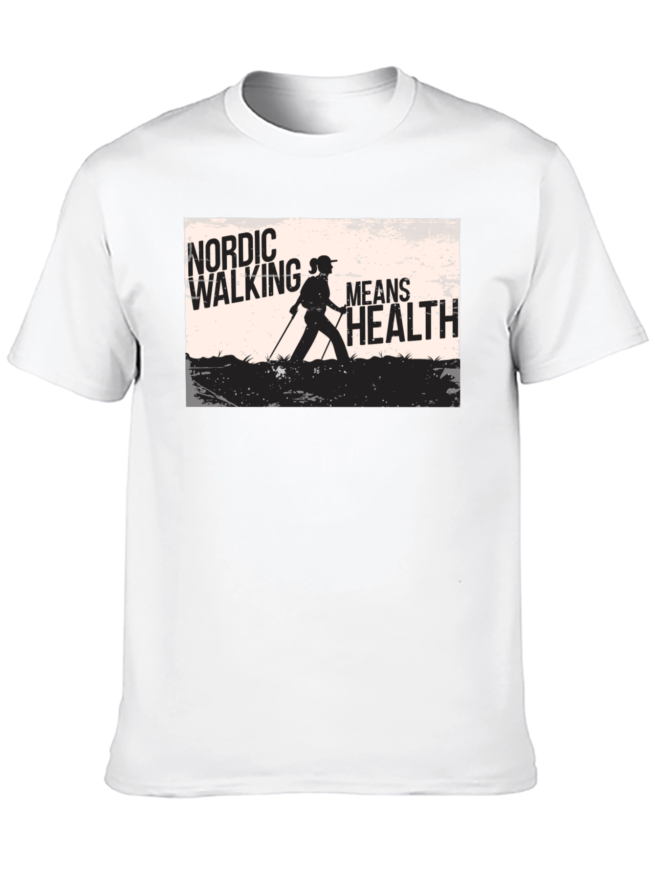Nordic Walking T-Shirt - Health & Fitness Apparel