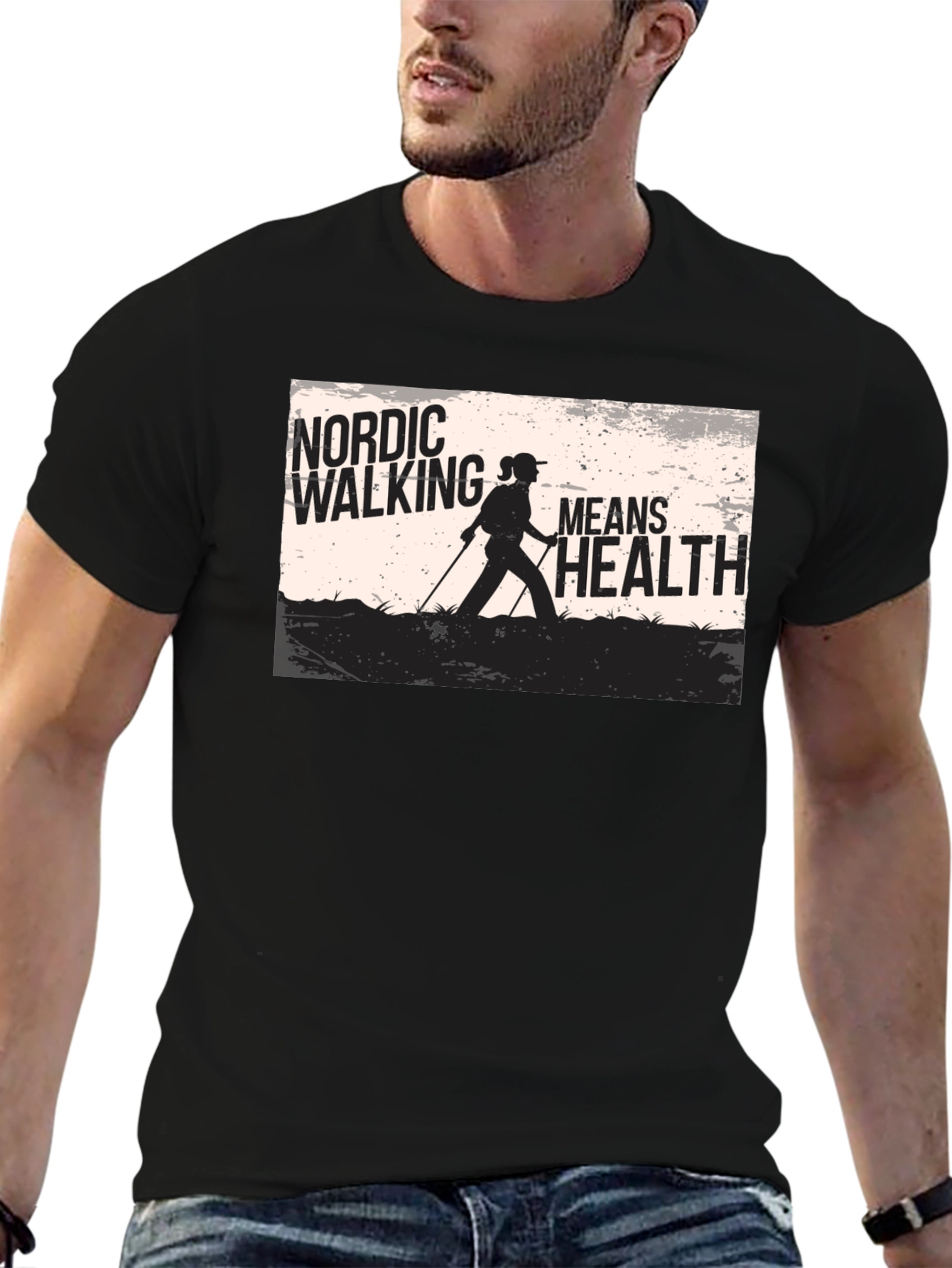 Nordic Walking T-Shirt - Health & Fitness Apparel