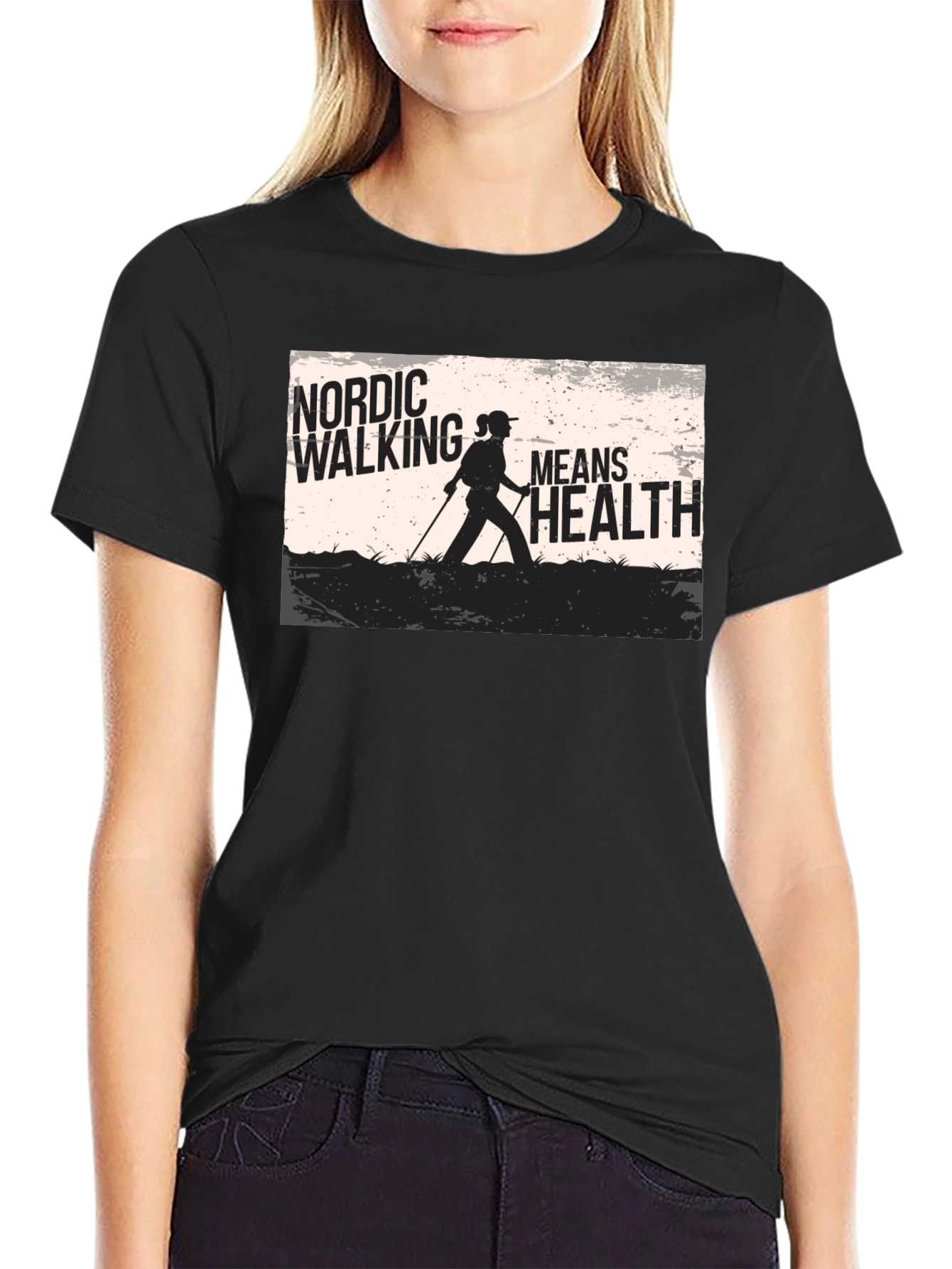 Nordic Walking T-Shirt - Health & Fitness Apparel