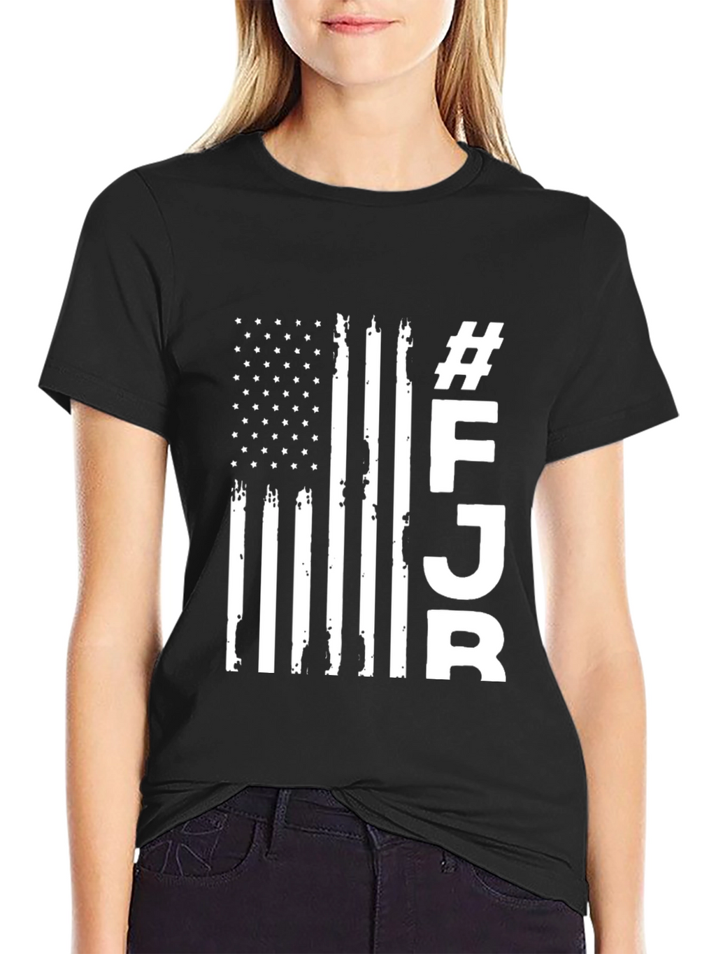 Distressed American Flag FJB T-Shirt