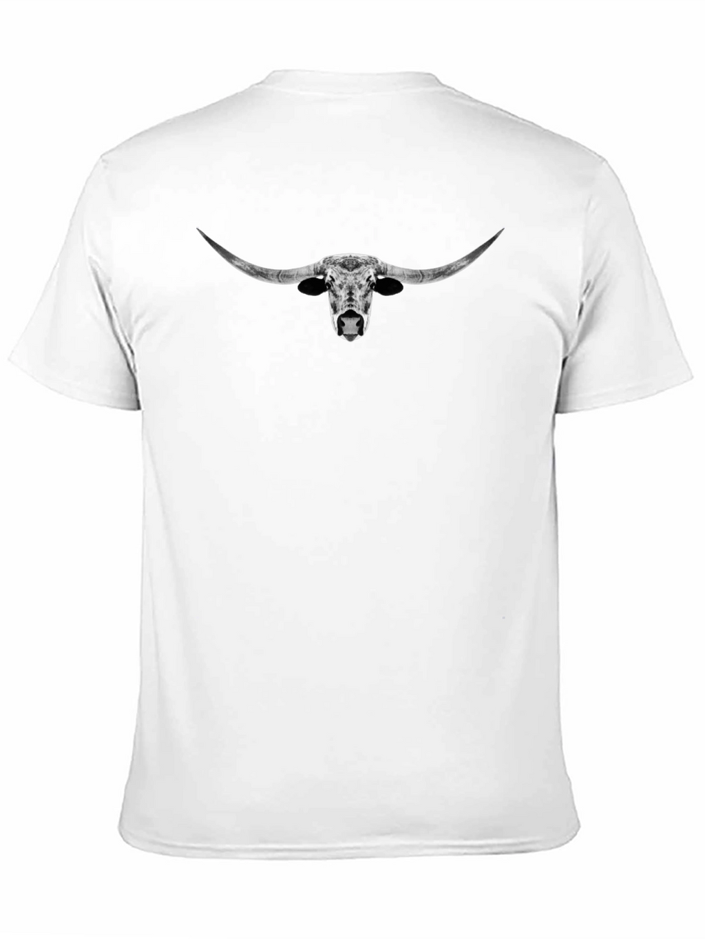 Longhorn Steer Graphic Tee - Unisex Black T-Shirt