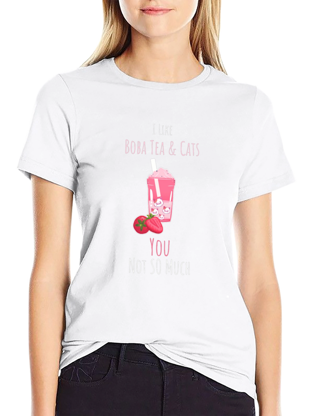 I Like Boba Tea & Cats T-Shirt