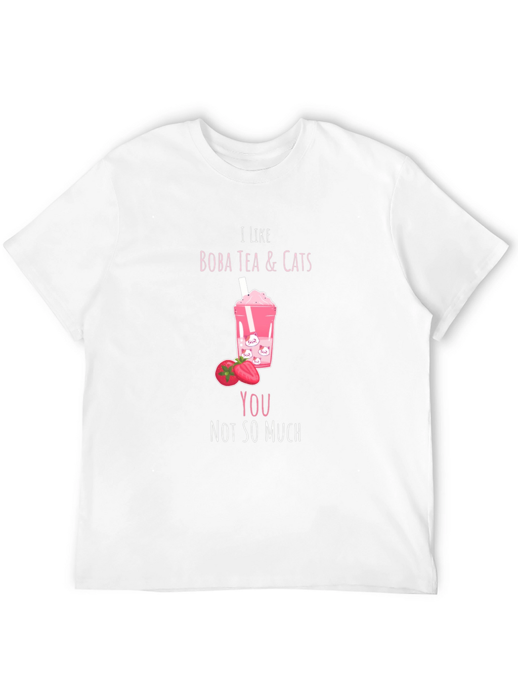 I Like Boba Tea & Cats T-Shirt