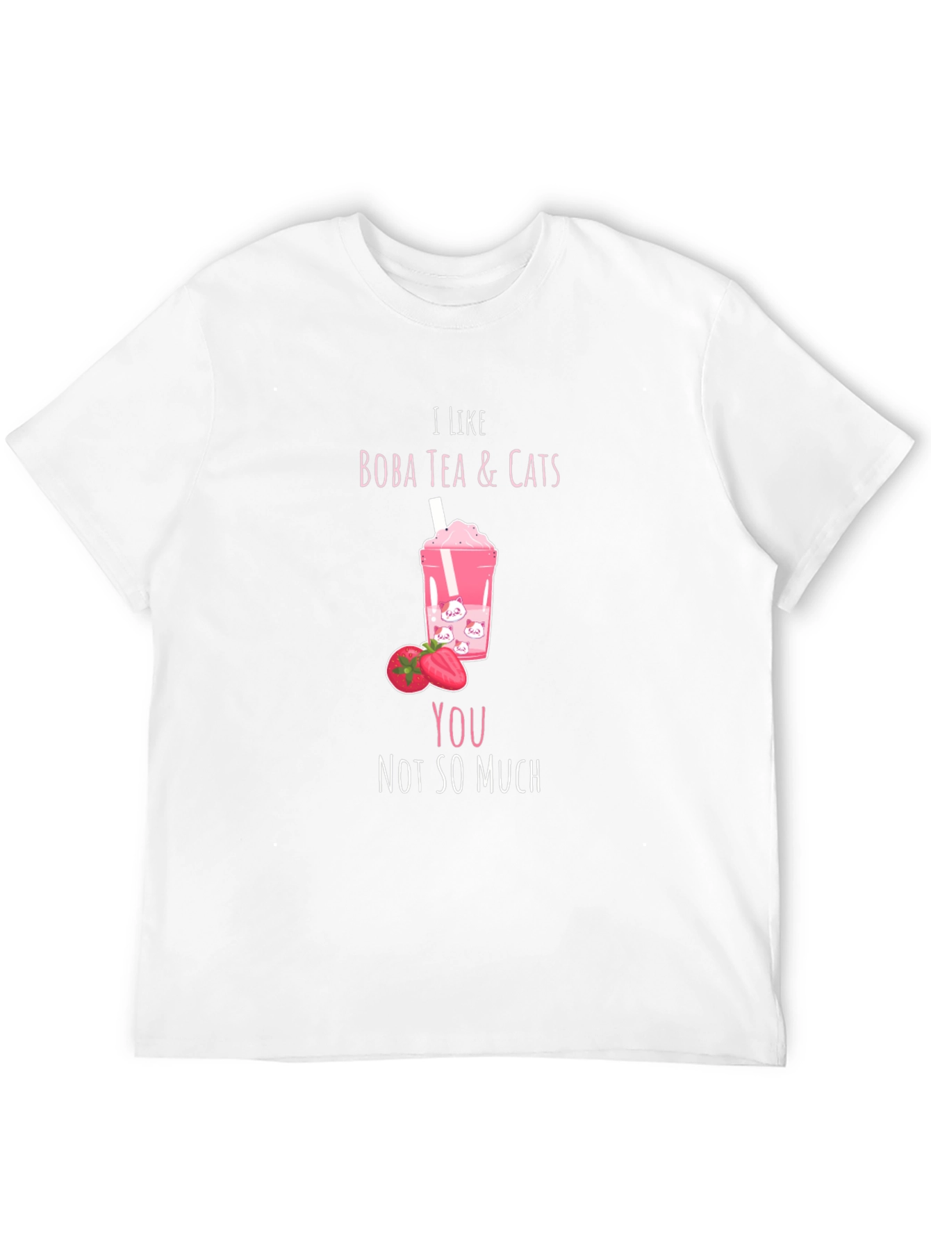 I Like Boba Tea & Cats T-Shirt