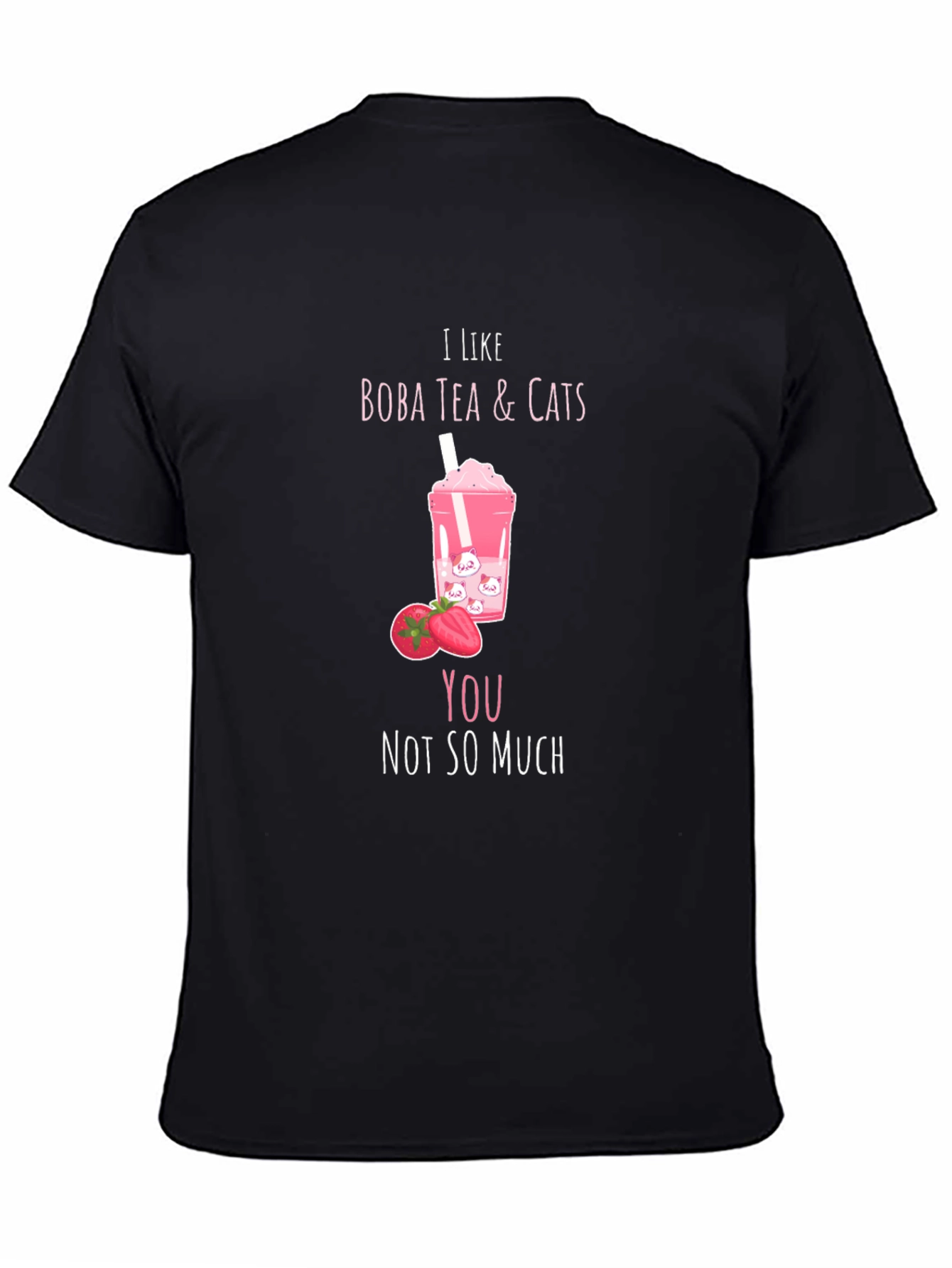 I Like Boba Tea & Cats T-Shirt