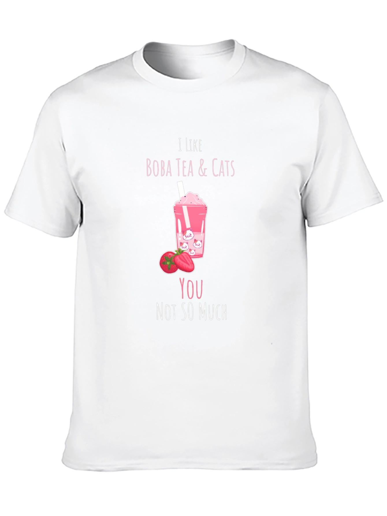 I Like Boba Tea & Cats T-Shirt
