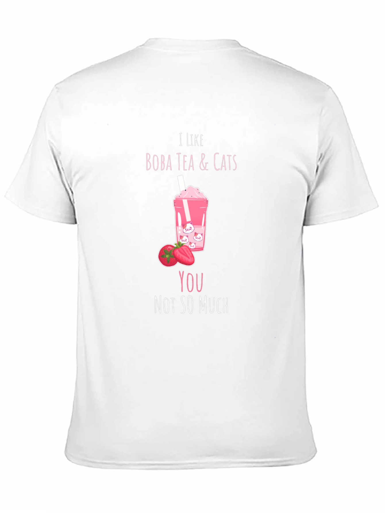 I Like Boba Tea & Cats T-Shirt