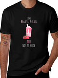I Like Boba Tea & Cats T-Shirt