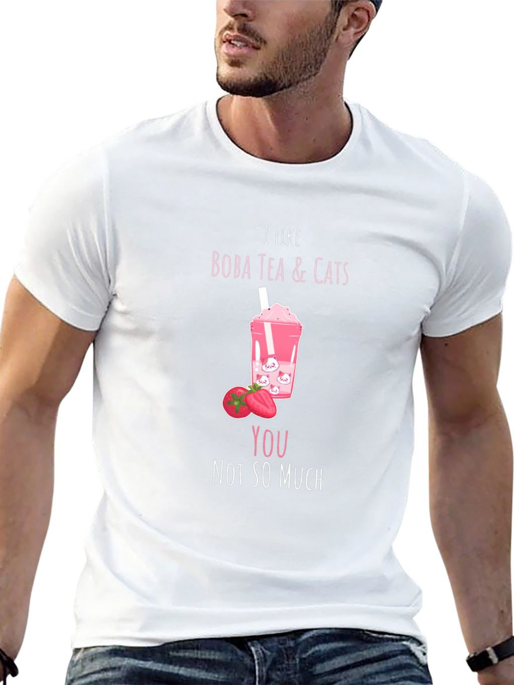 I Like Boba Tea & Cats T-Shirt