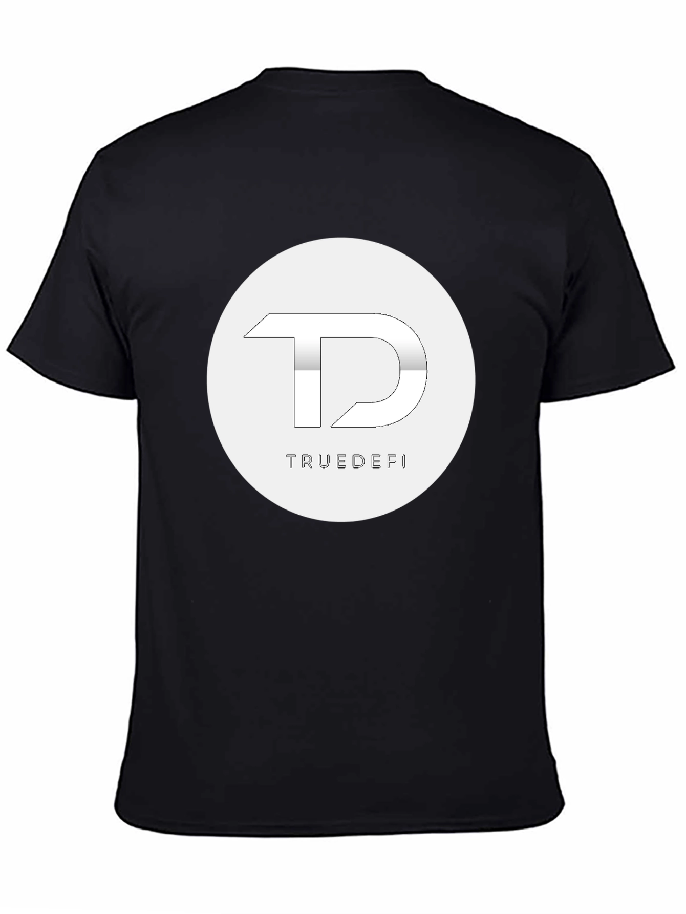 TrueDefi Black T-Shirt - Crypto Fashion