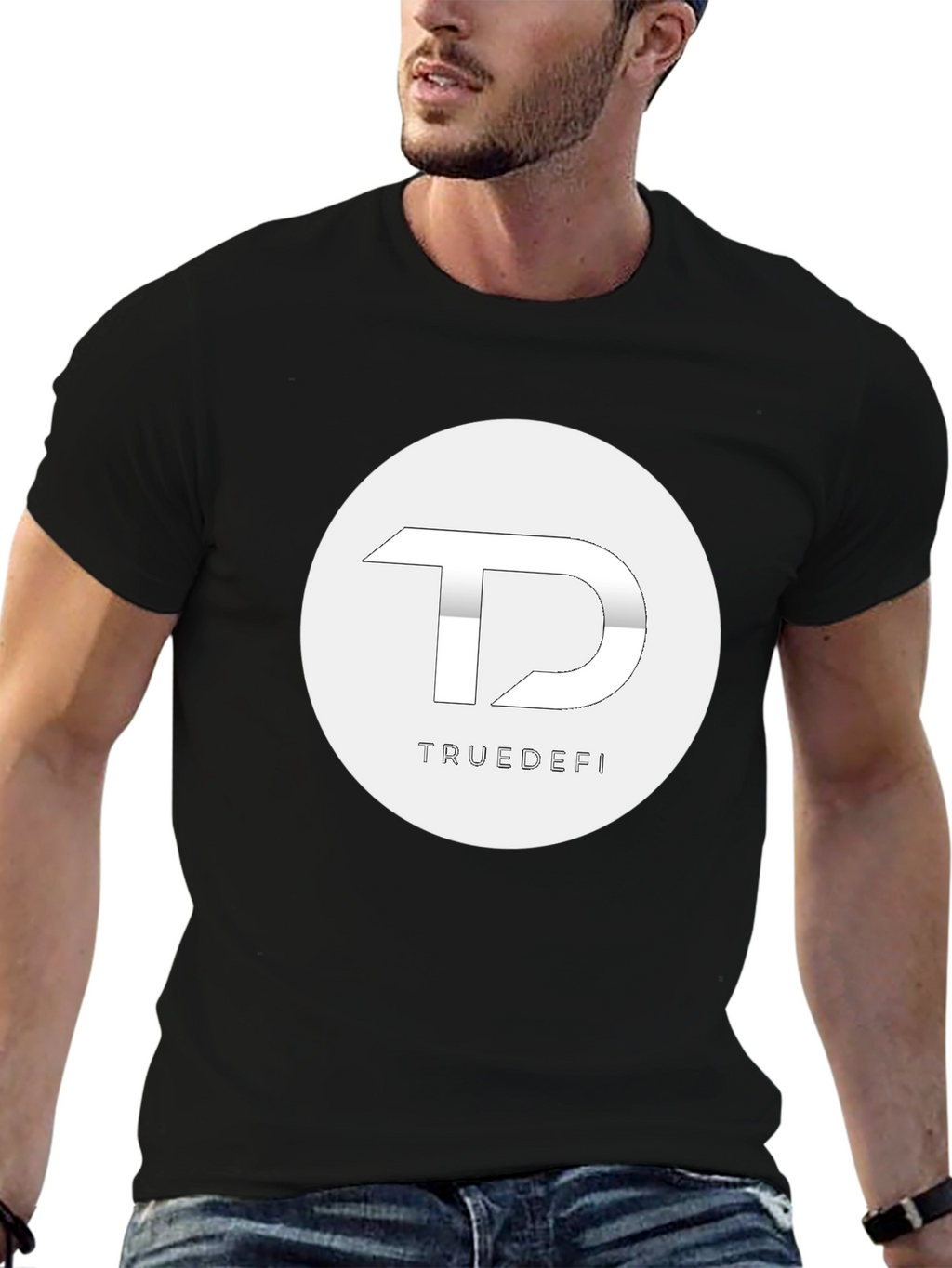 TrueDefi Black T-Shirt - Crypto Fashion