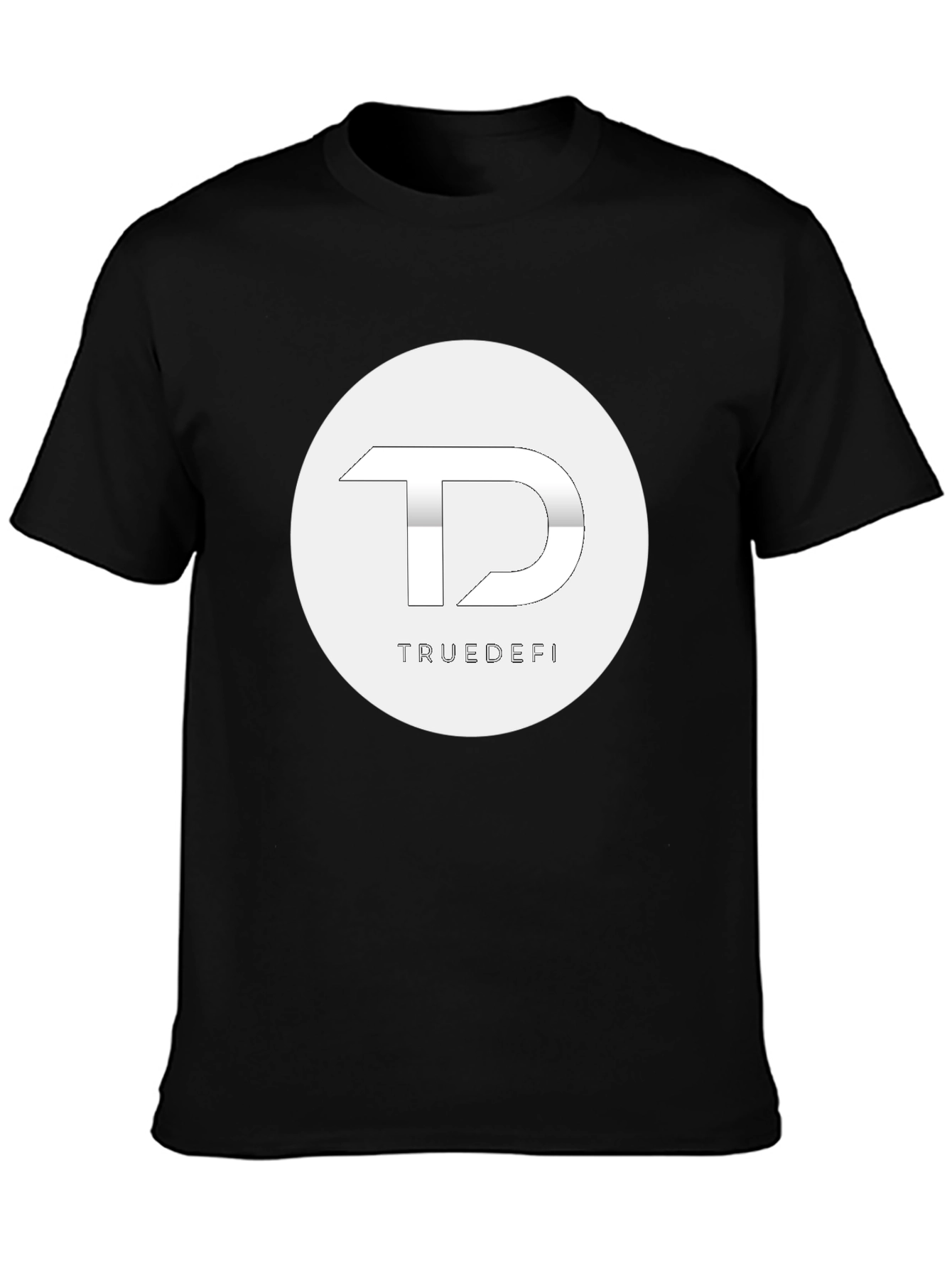 TrueDefi Black T-Shirt - Crypto Fashion