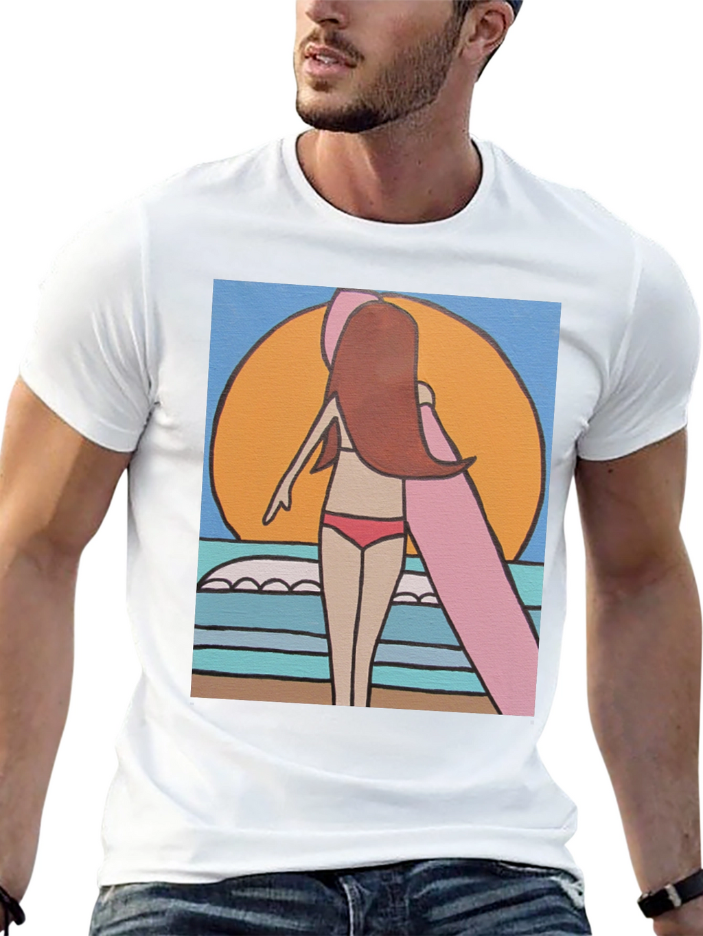 Surfer Girl Graphic Tee