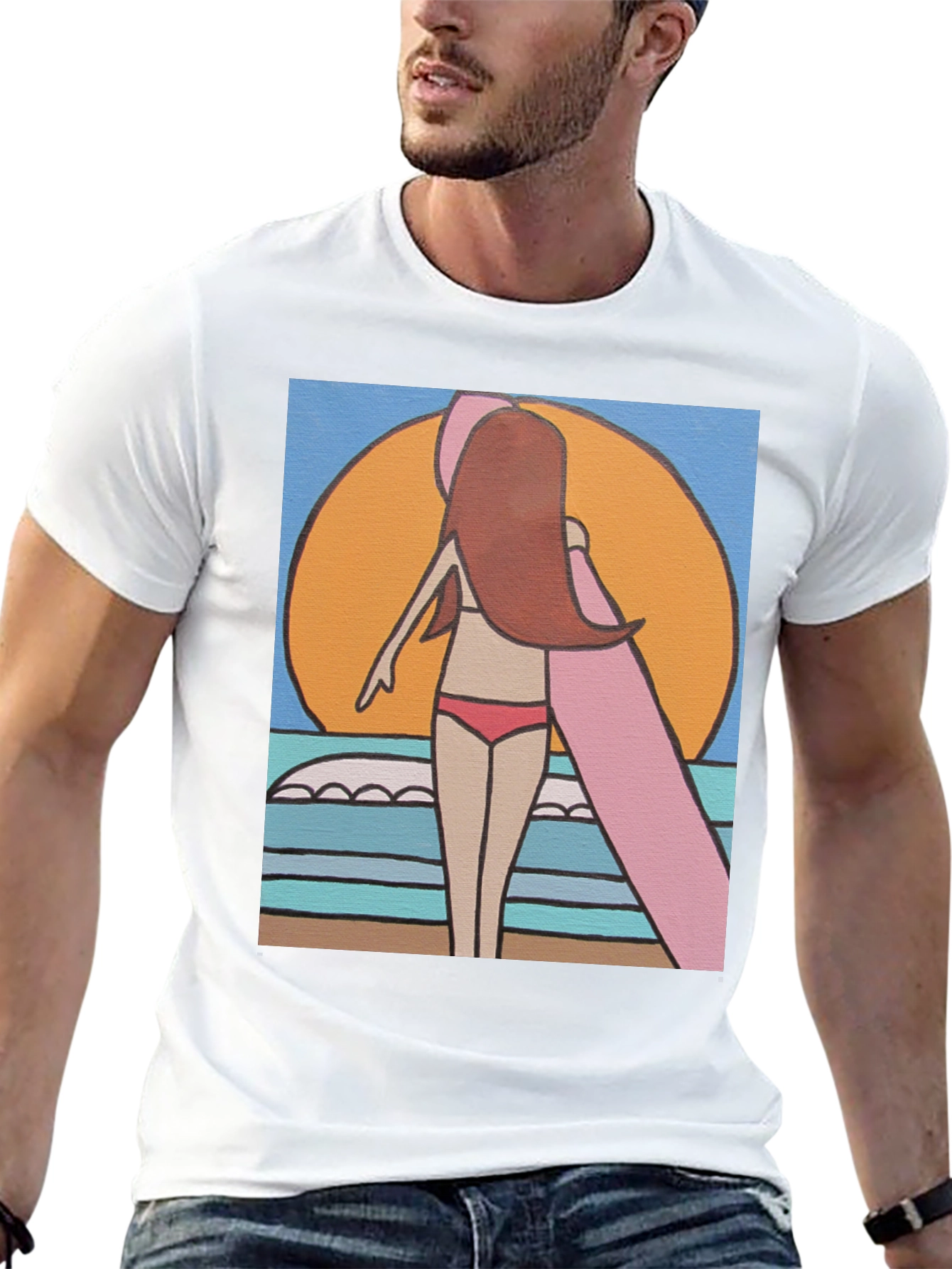 Surfer Girl Graphic Tee