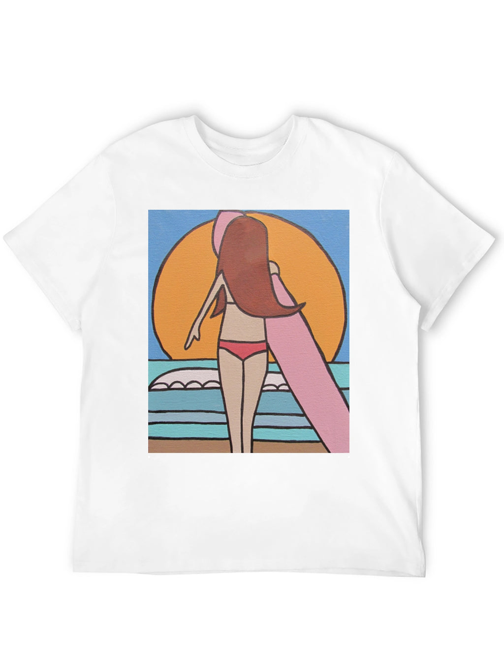 Surfer Girl Graphic Tee