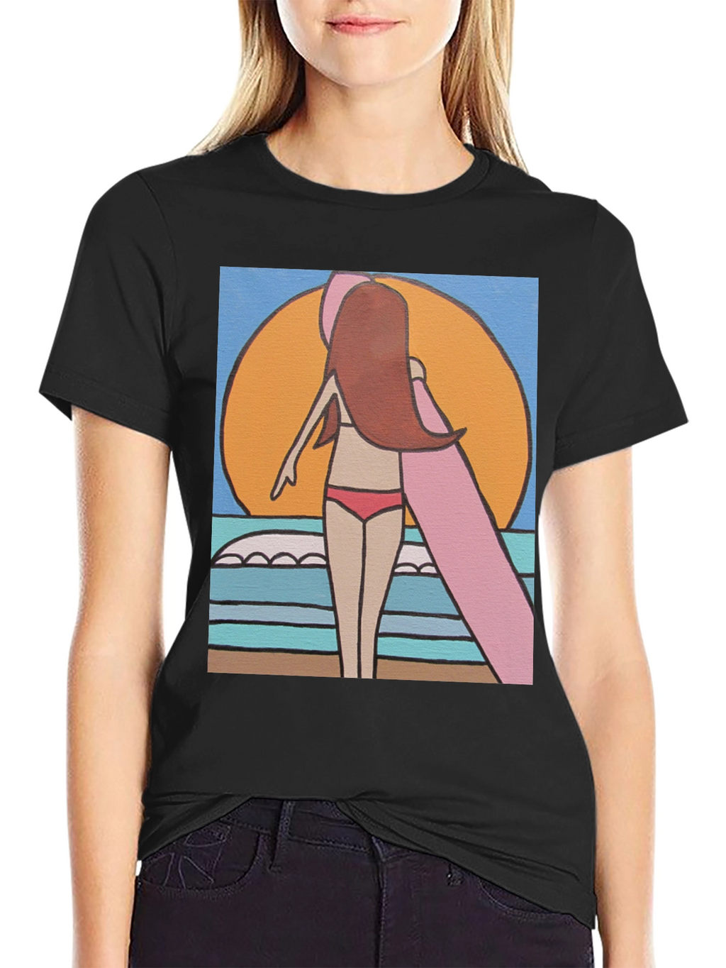 Surfer Girl Graphic Tee