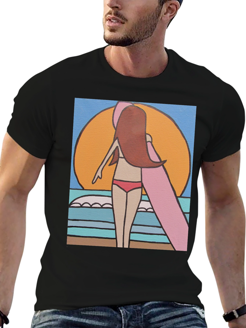 Surfer Girl Graphic Tee