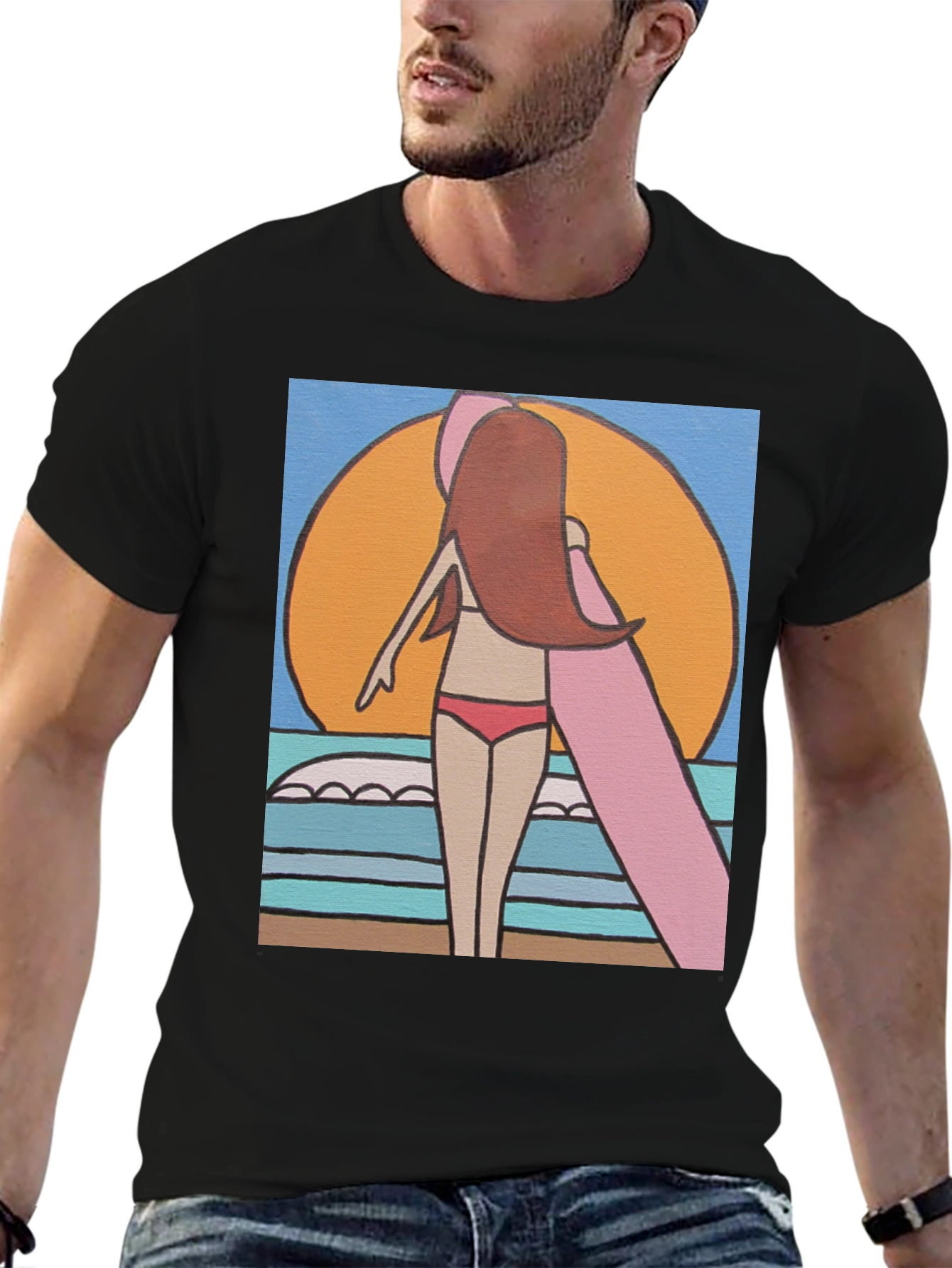 Surfer Girl Graphic Tee