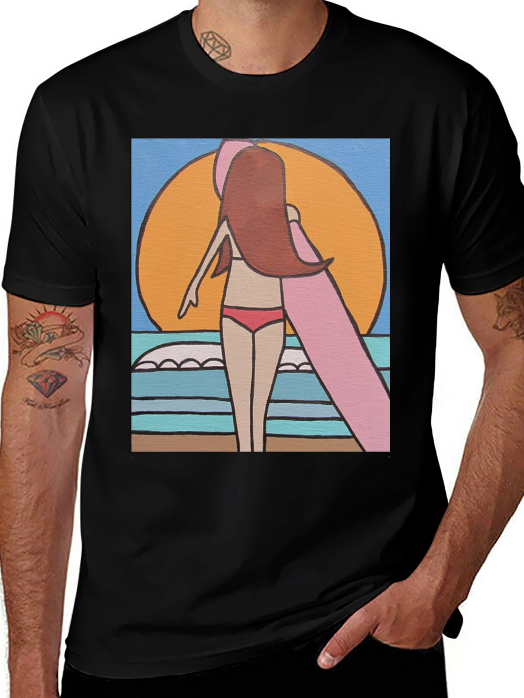 Surfer Girl Graphic Tee