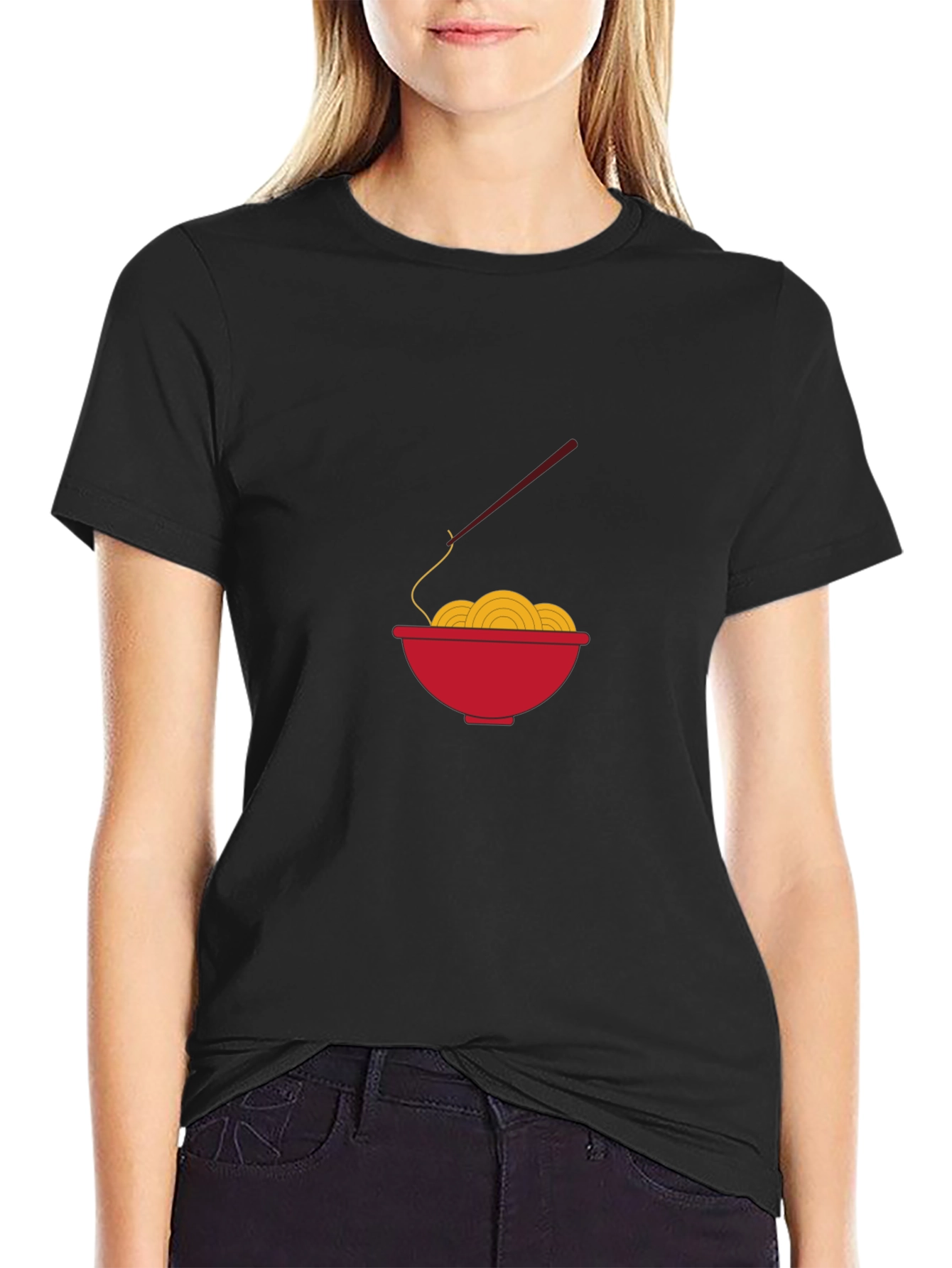 Noodle Bowl Graphic Tee - Casual Comfort