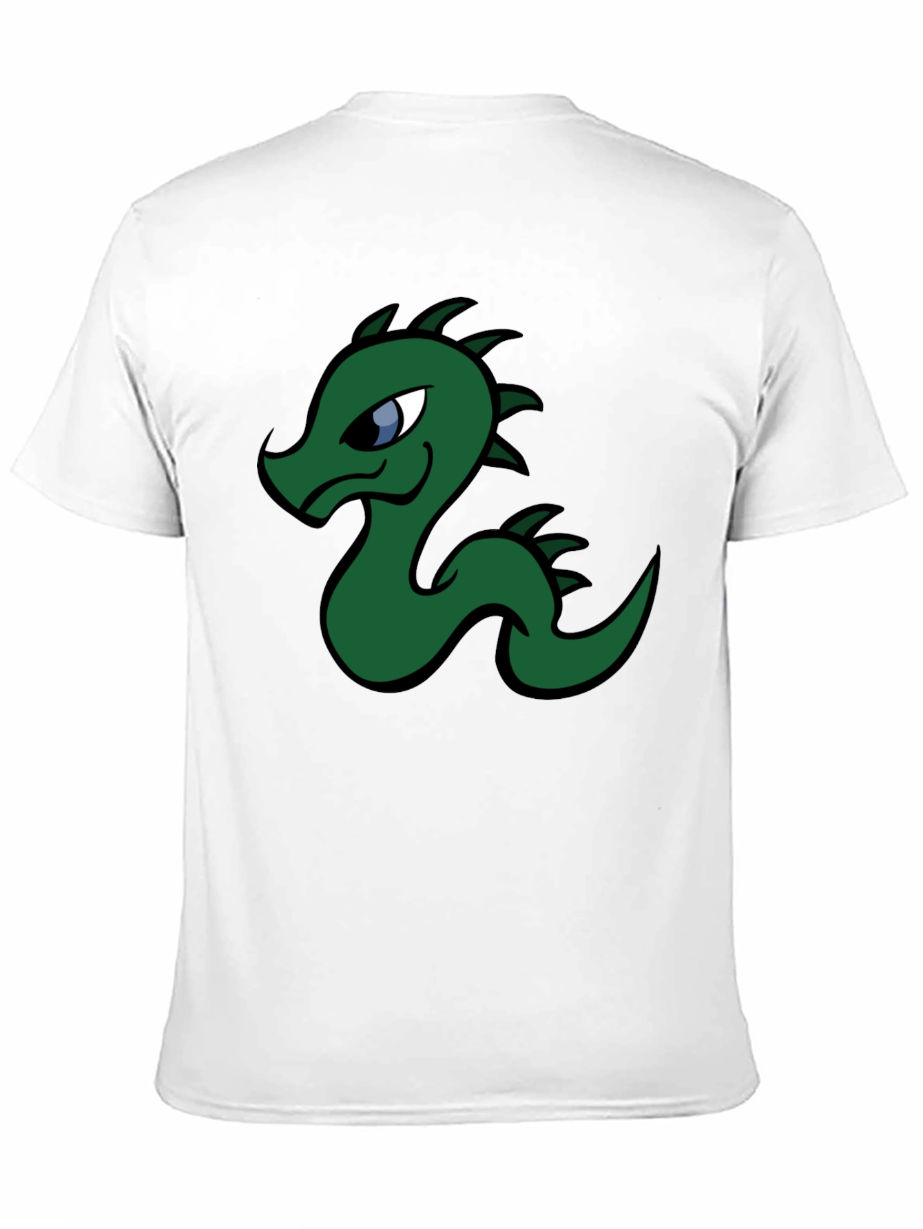 Cool Cartoon Dragon Graphic T-Shirt