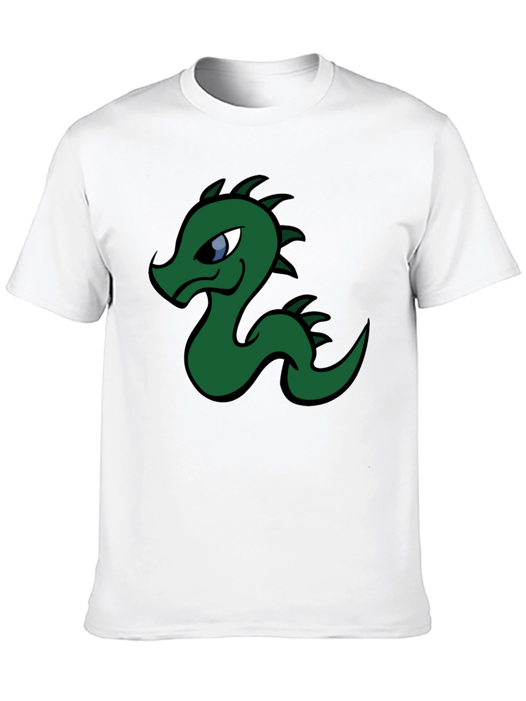Cool Cartoon Dragon Graphic T-Shirt