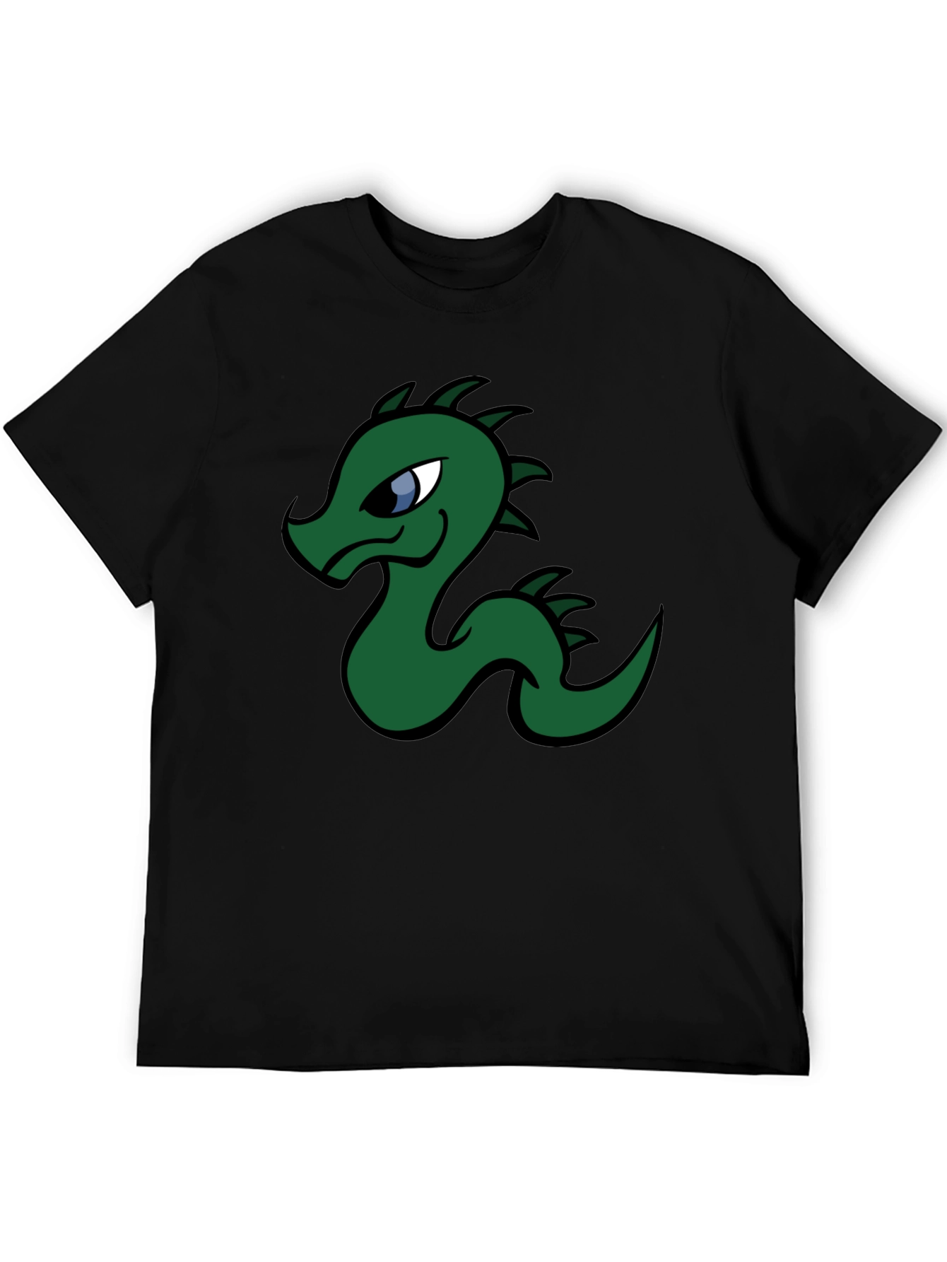 Cool Cartoon Dragon Graphic T-Shirt