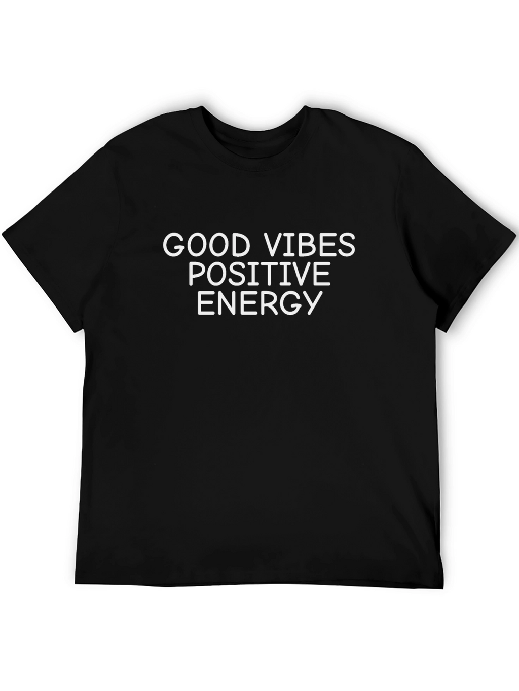 Good Vibes Positive Energy Graphic T-Shirt