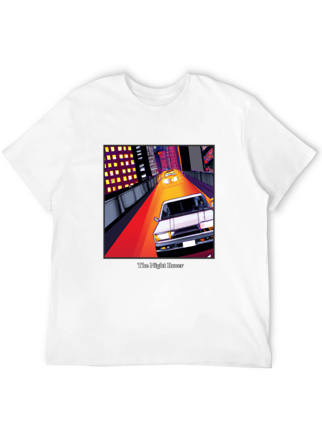 The Night Racer T-Shirt - Retro Car Graphic Tee