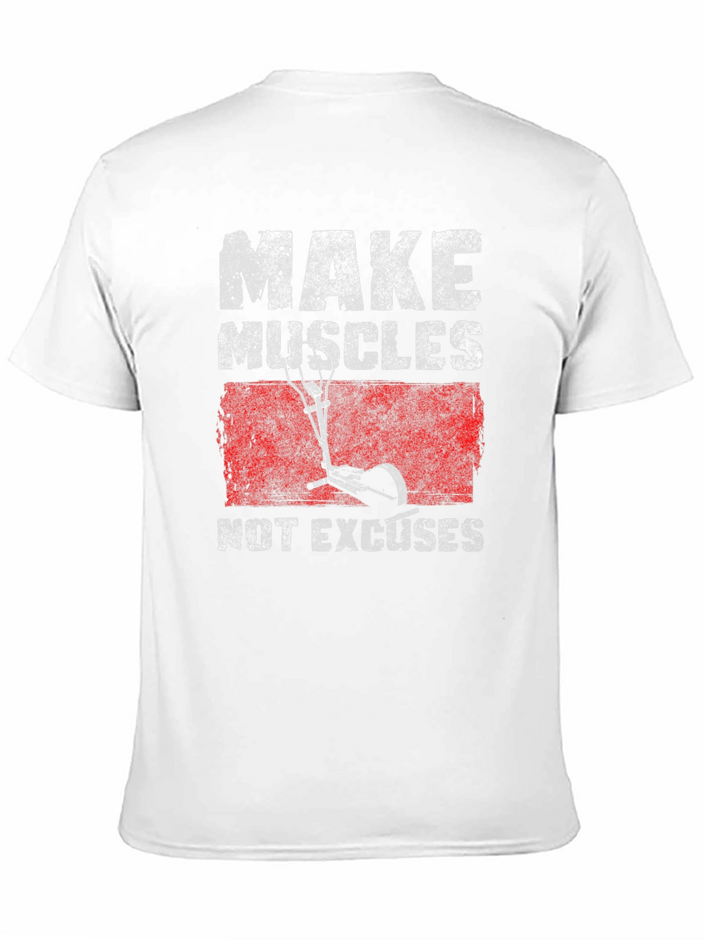 Make Muscles Black Graphic T-Shirt