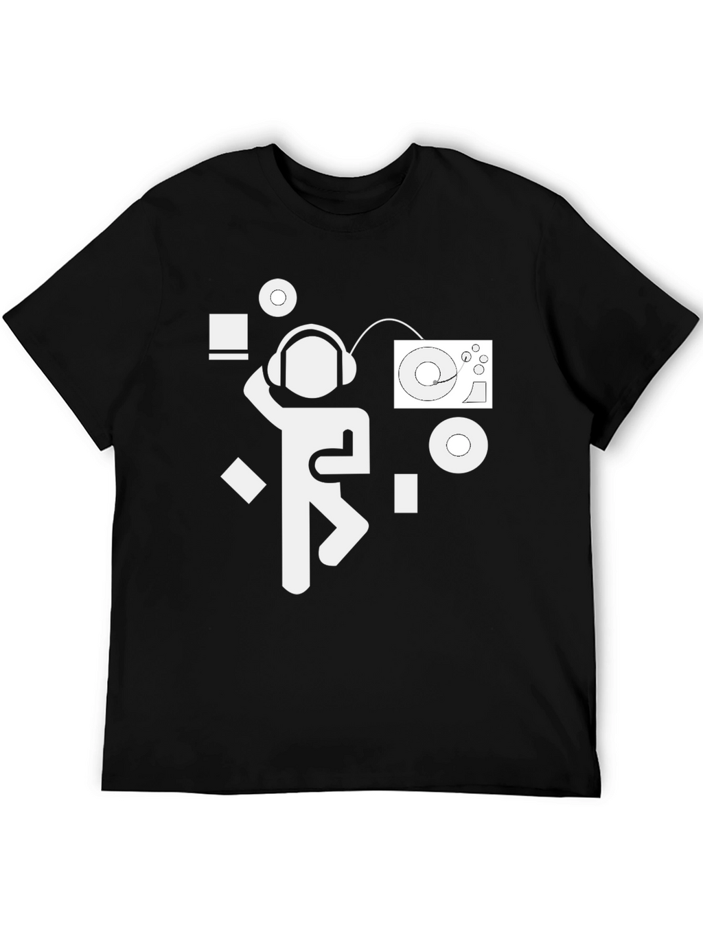 DJ Graphic T-Shirt - Cool Music Lover Tee