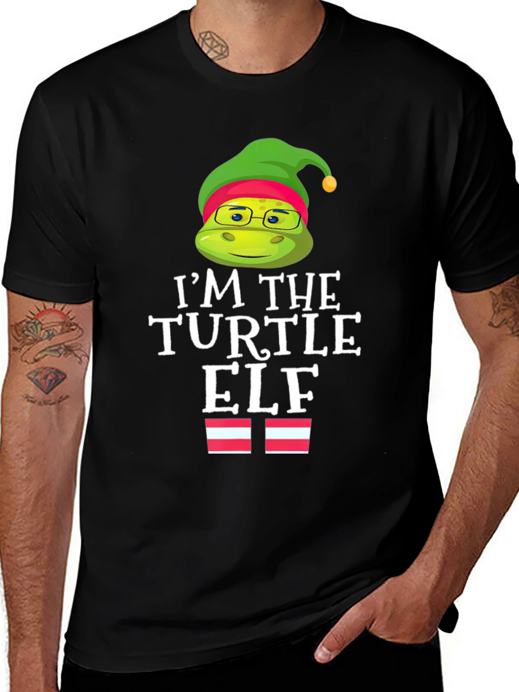Im the Turtle Elf Holiday T-Shirt