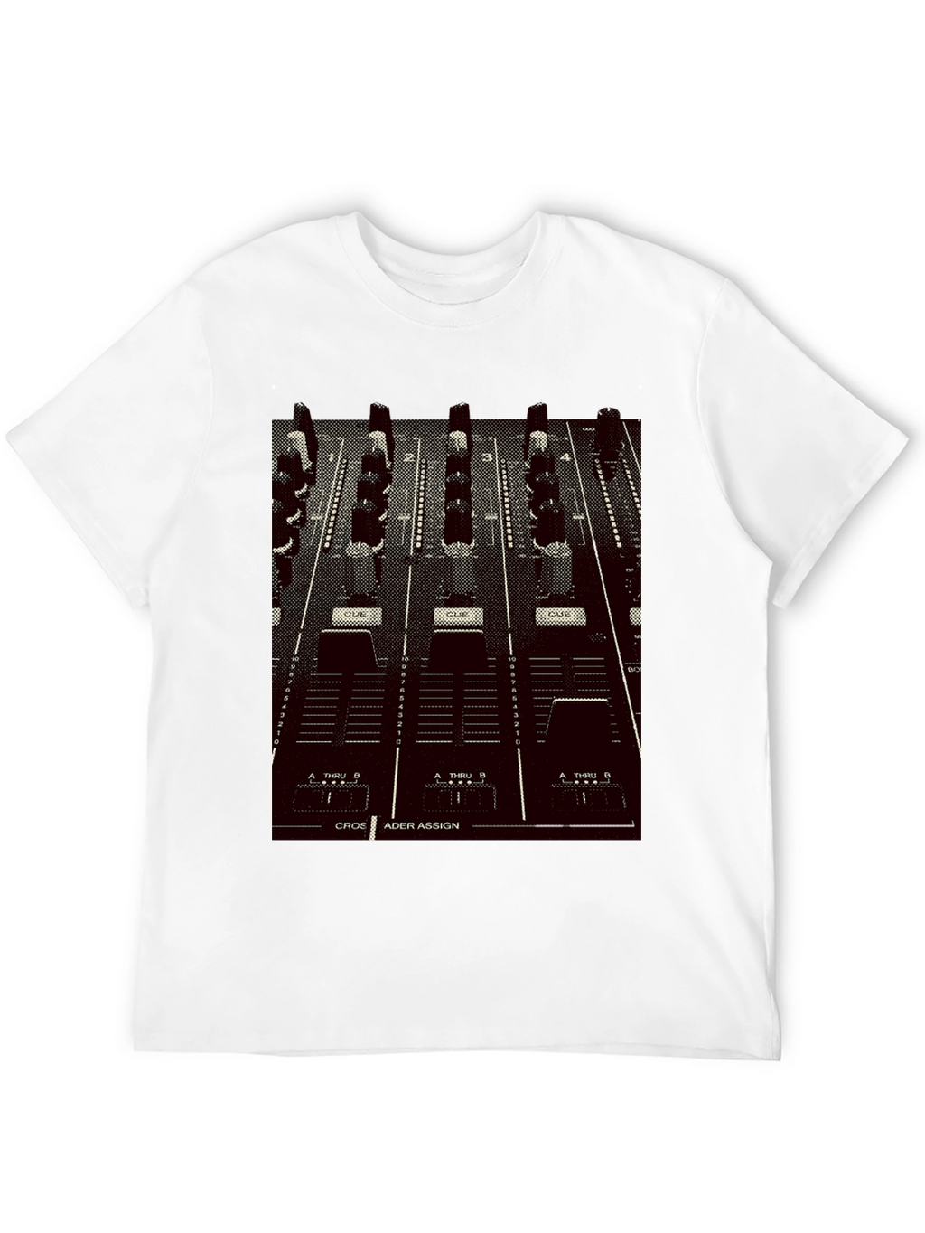 DJ Mixer Graphic Tee - Black