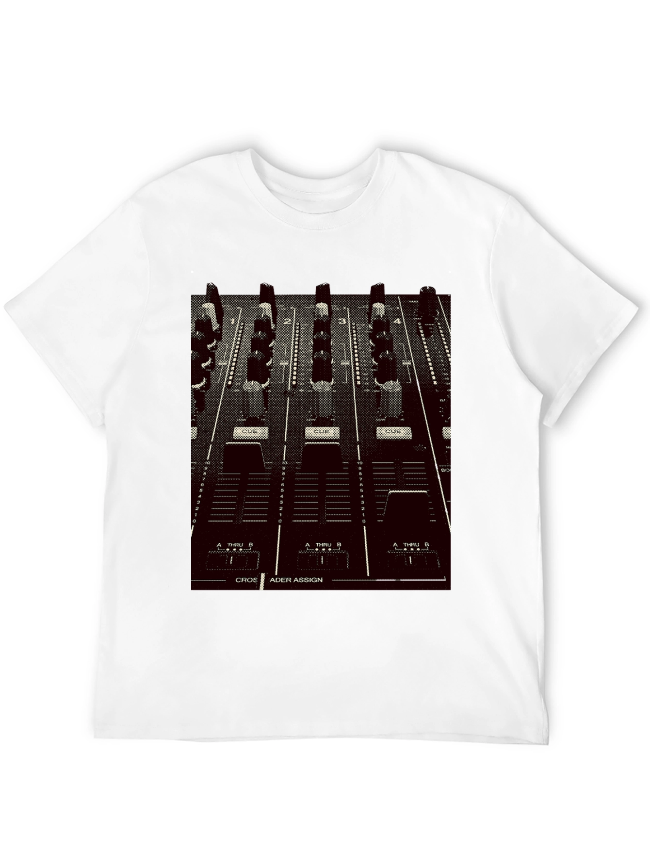 DJ Mixer Graphic Tee - Black