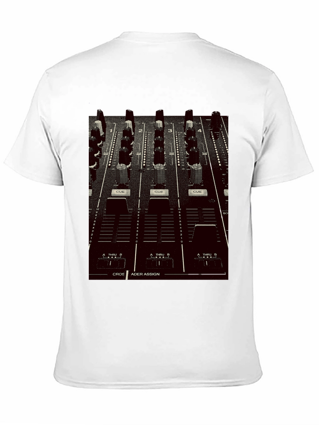 DJ Mixer Graphic Tee - Black