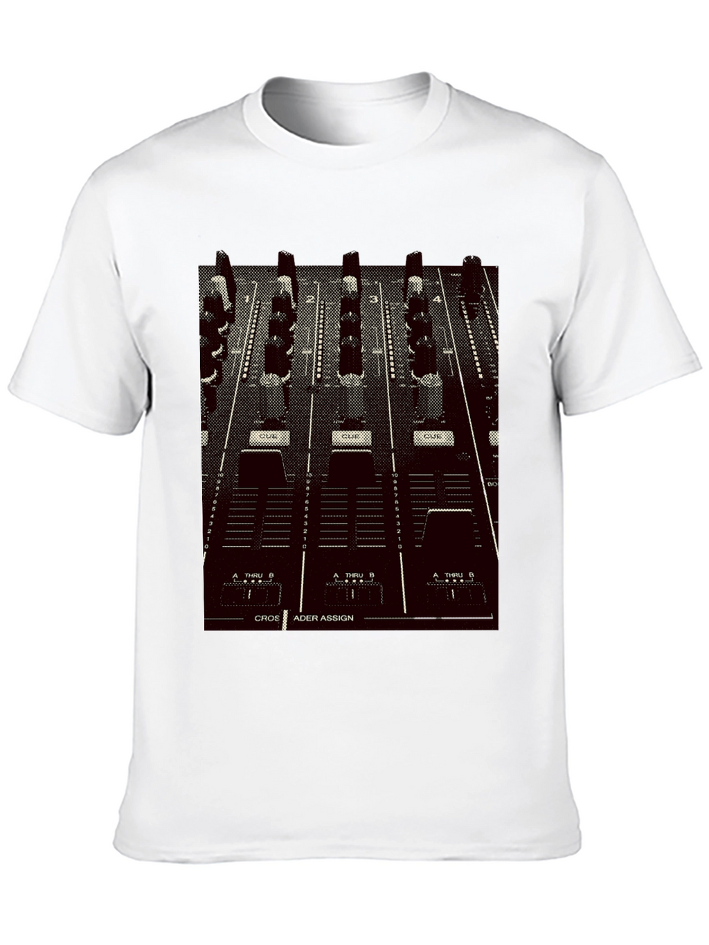 DJ Mixer Graphic Tee - Black