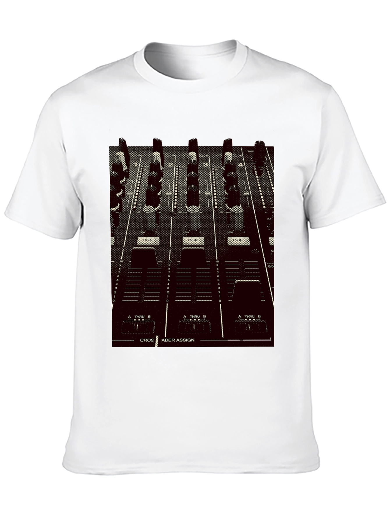 DJ Mixer Graphic Tee - Black