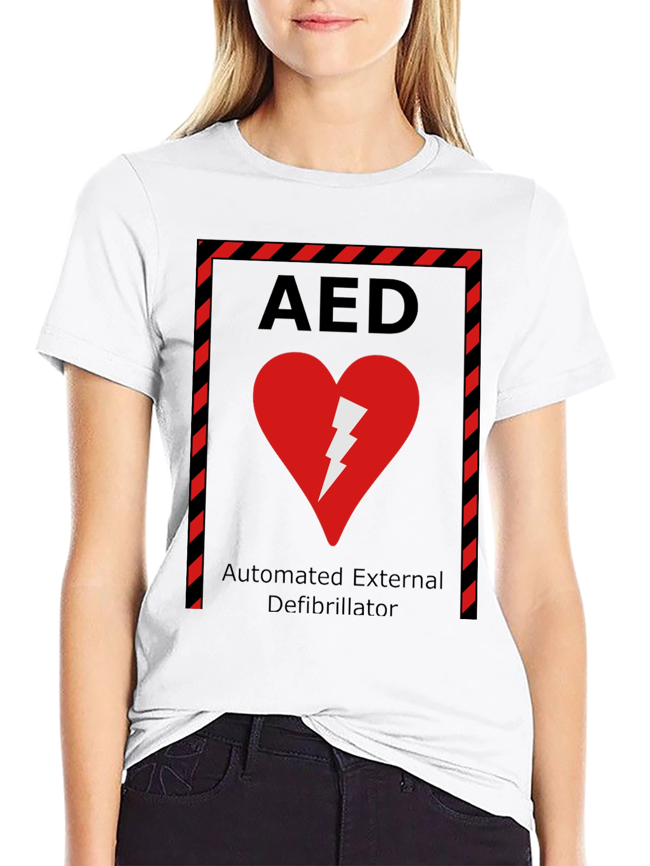 AED Automated External Defibrillator T-Shirt