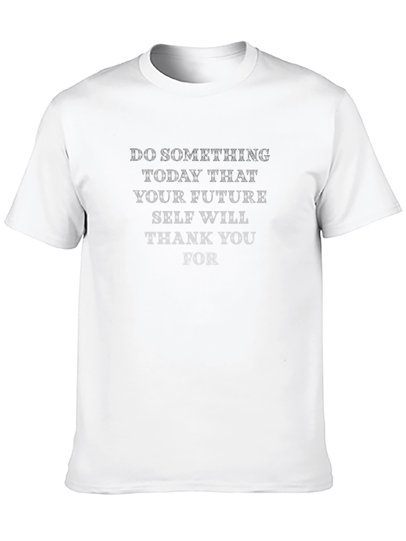 Motivational Graphic Tee - Future Self Thank You