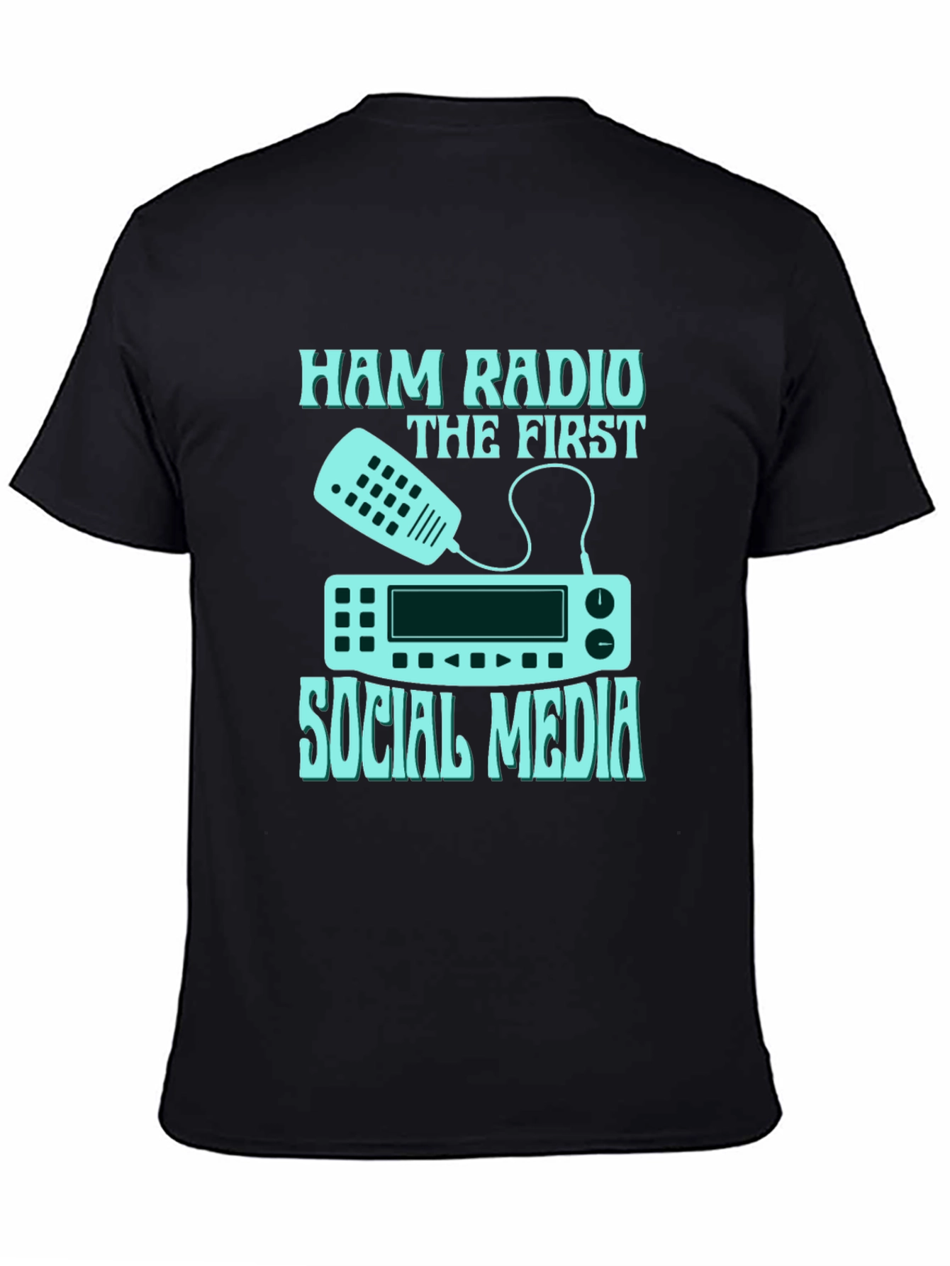 Ham Radio Social Media T-Shirt