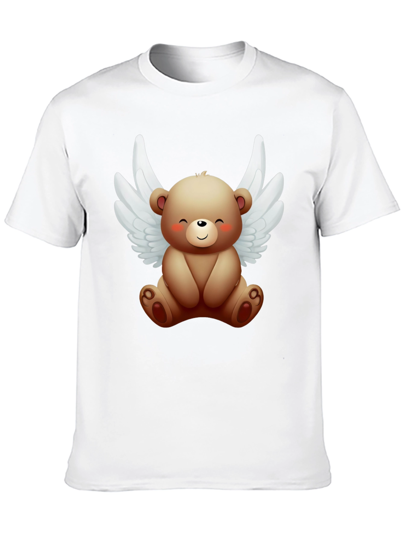Angel Bear Graphic Tee - Cute & Comfy