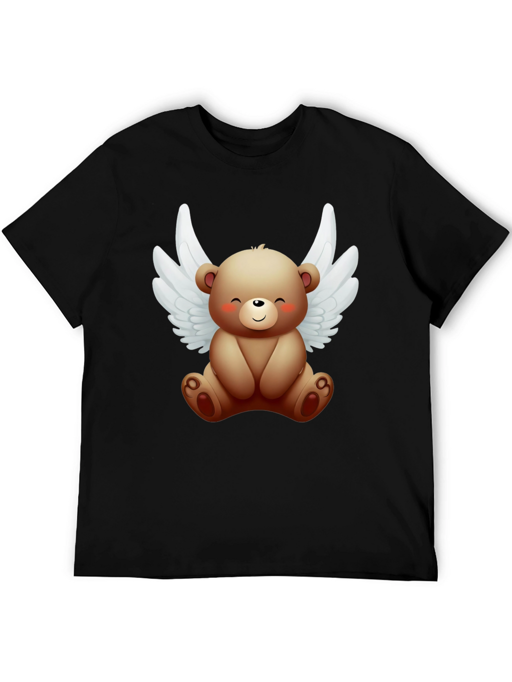 Angel Bear Graphic Tee - Cute & Comfy