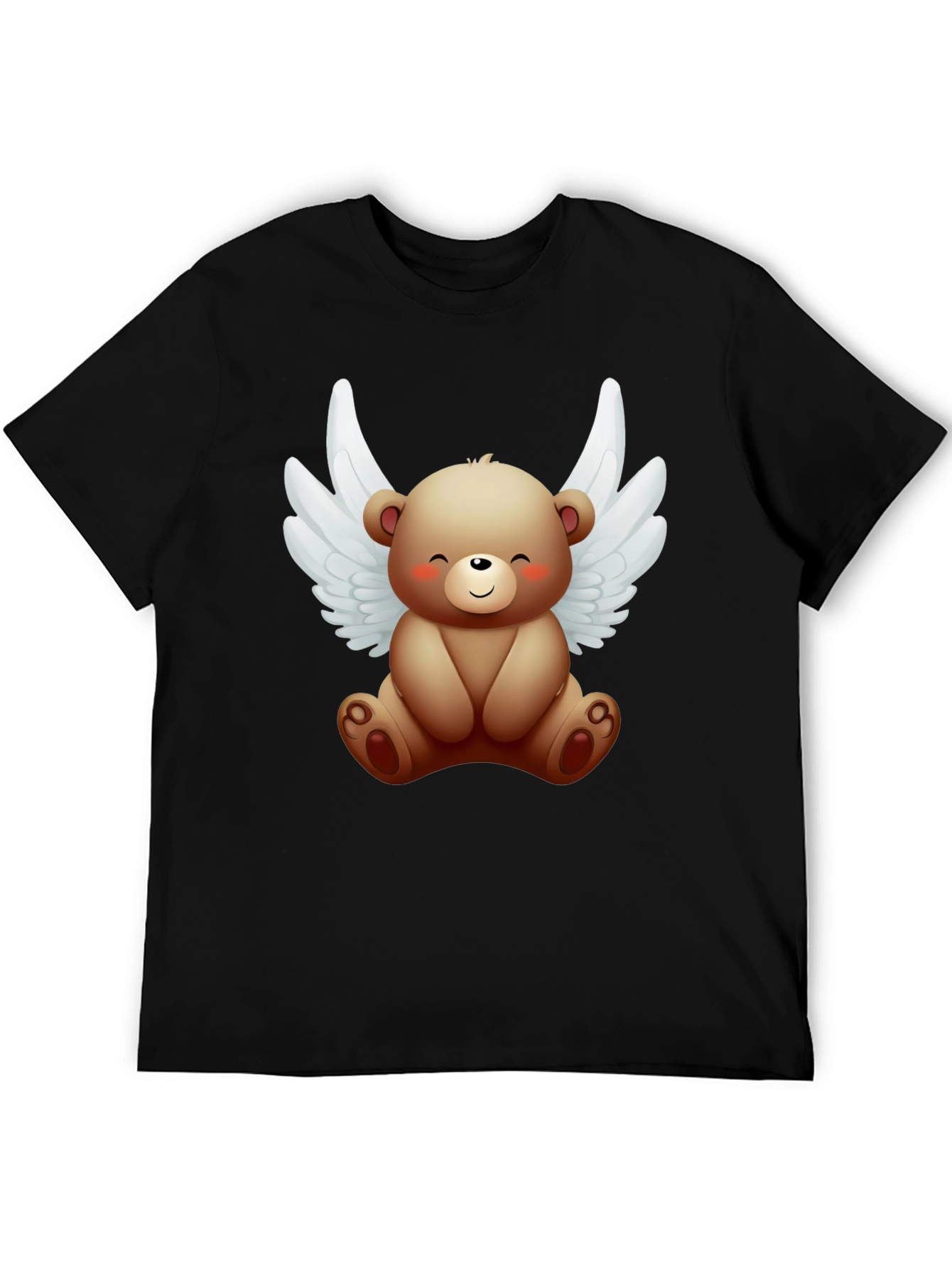 Angel Bear Graphic Tee - Cute & Comfy