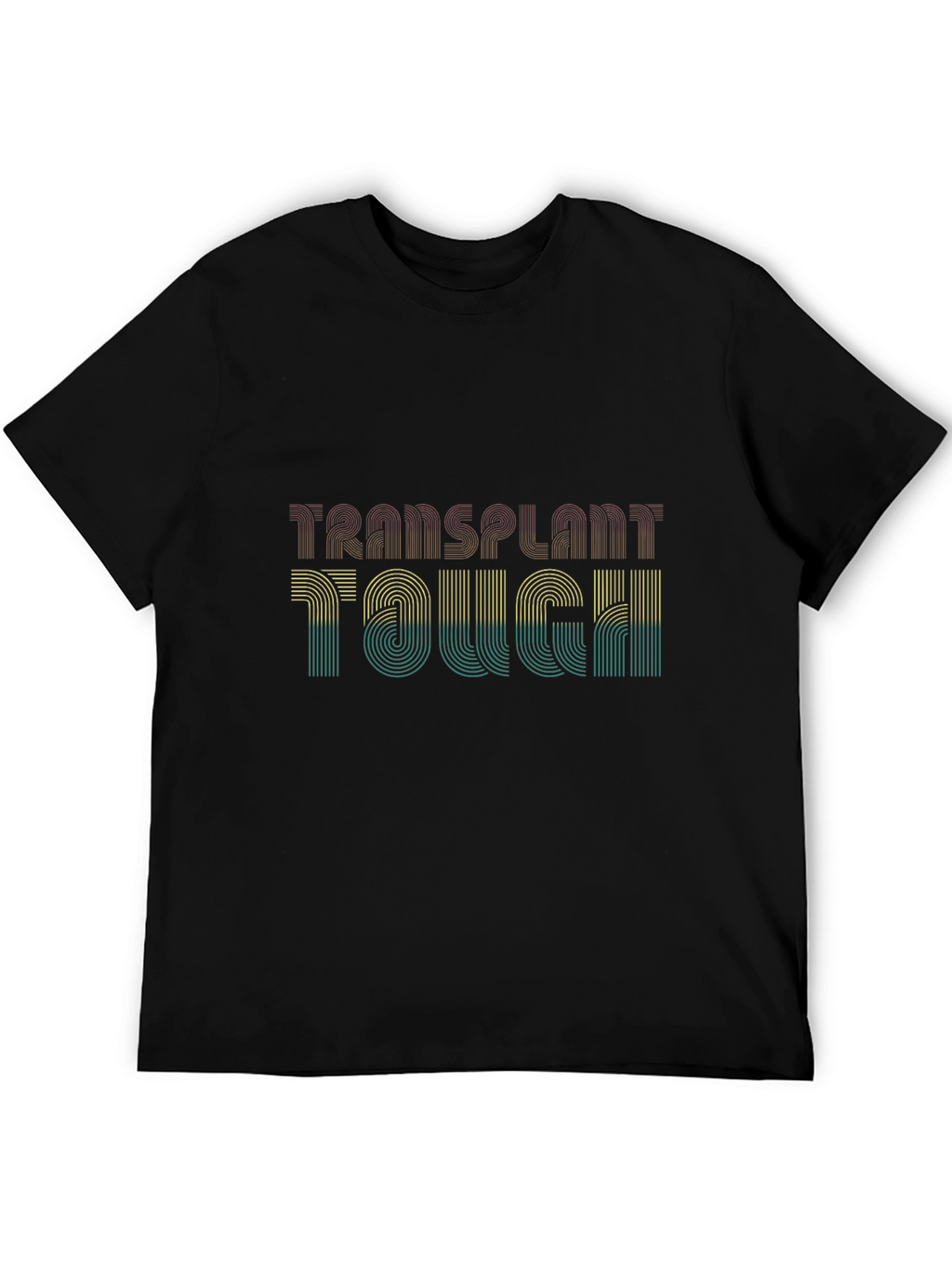 Transplant Tough Graphic T-Shirt - Black Cotton Tee