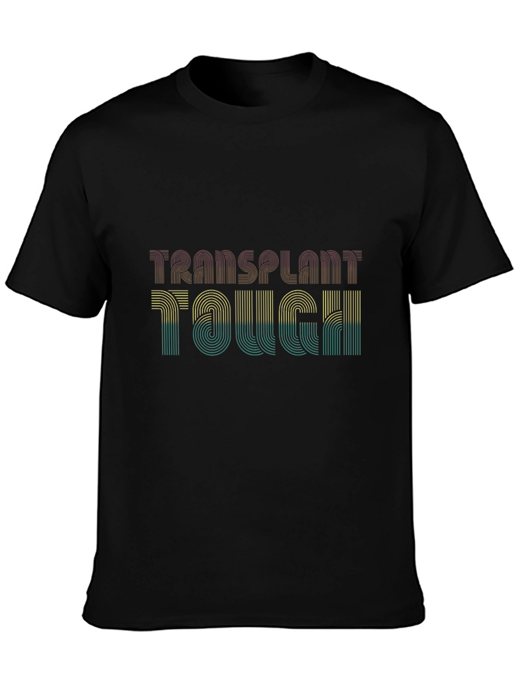Transplant Tough Graphic T-Shirt - Black Cotton Tee