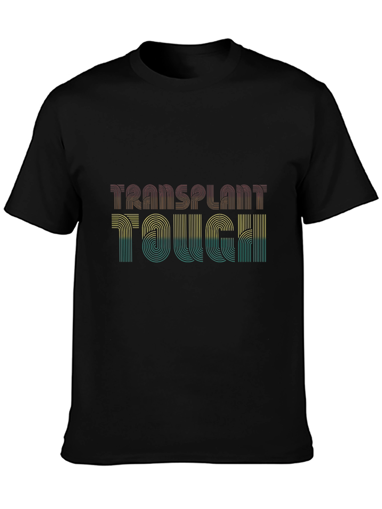 Transplant Tough Graphic T-Shirt - Black Cotton Tee