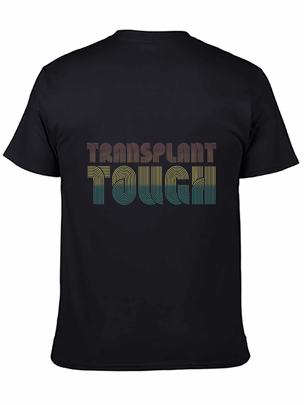Transplant Tough Graphic T-Shirt - Black Cotton Tee