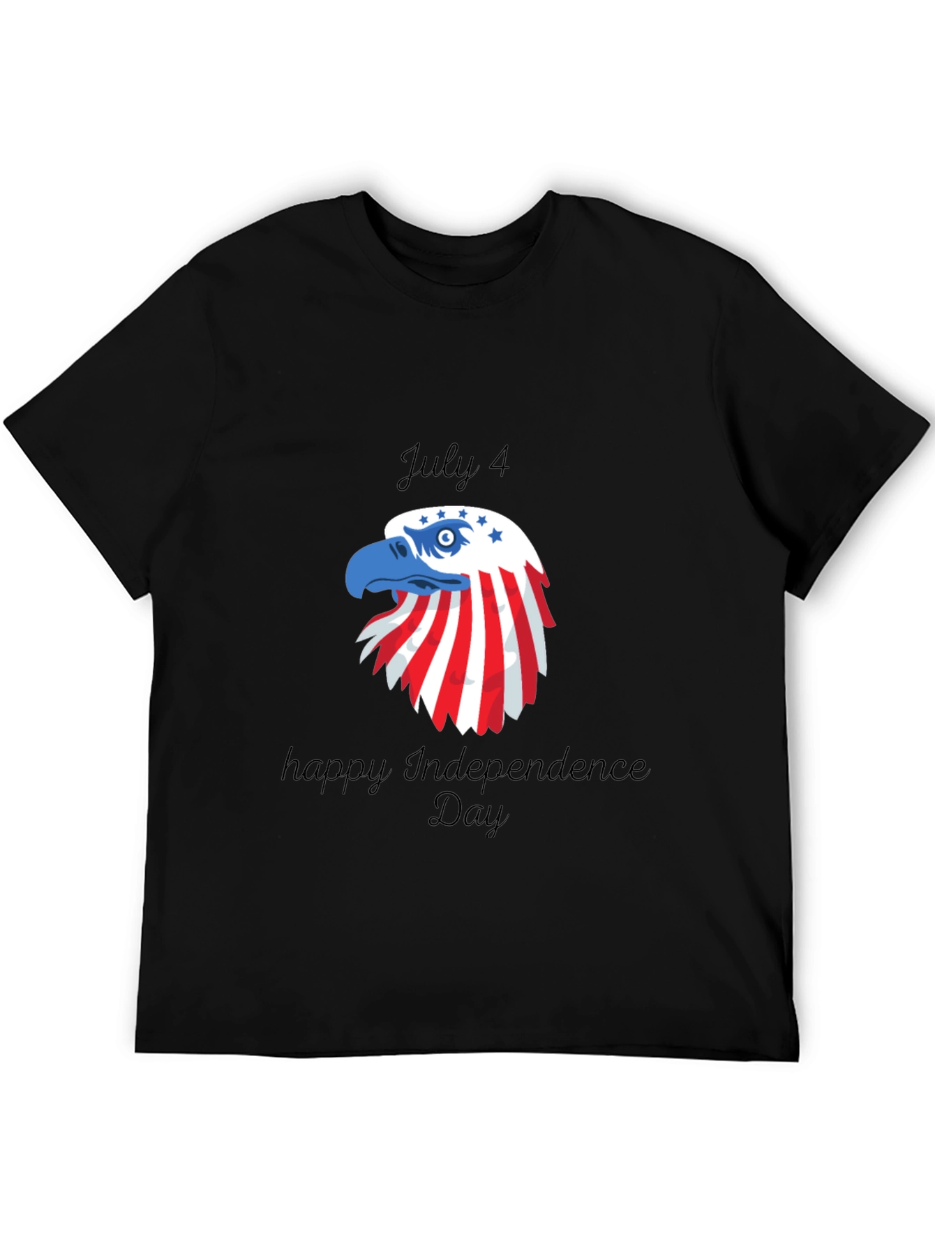 Patriotic Eagle July 4th Independence Day Tee
