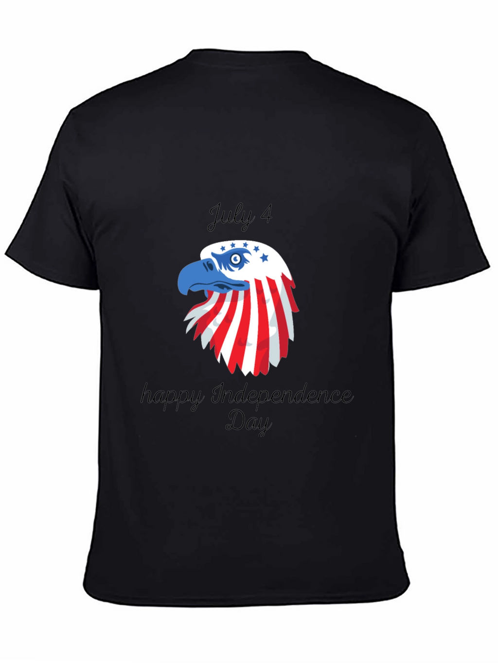 Patriotic Eagle July 4th Independence Day Tee